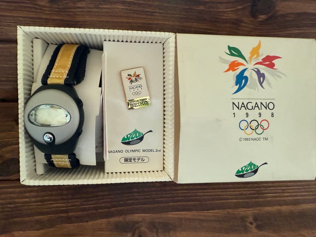 時計 SEIKO NAGANO OLYMPIC MODEL 2nd