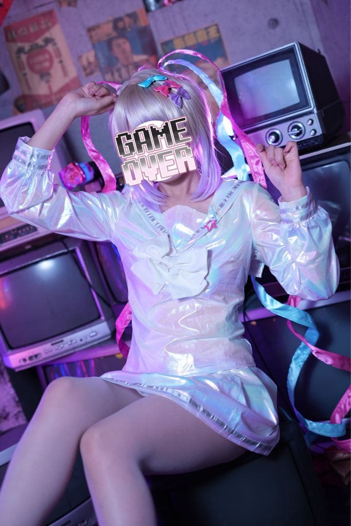 超てんちゃん コスプレ衣装 ウィッグ付き フルセット 即日 S