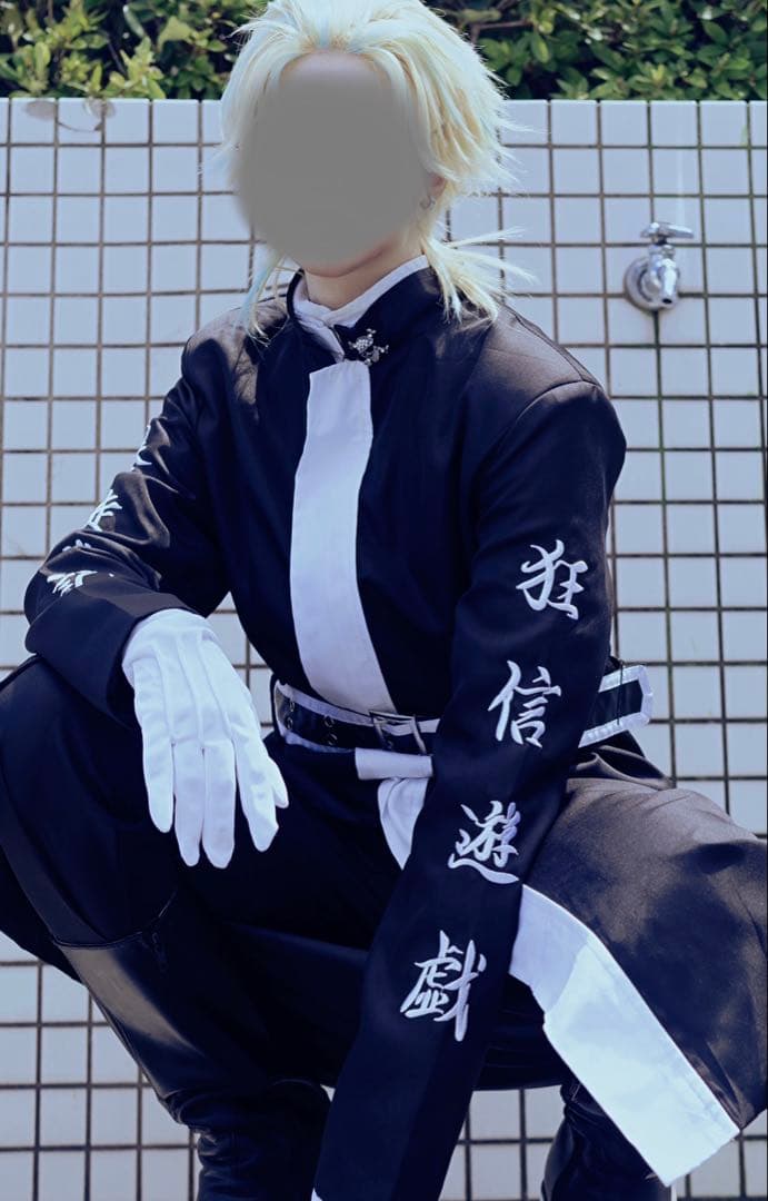 東京リベンジャーズ 灰谷竜胆 コスプレ 衣装 ウィッグほぼフルセット