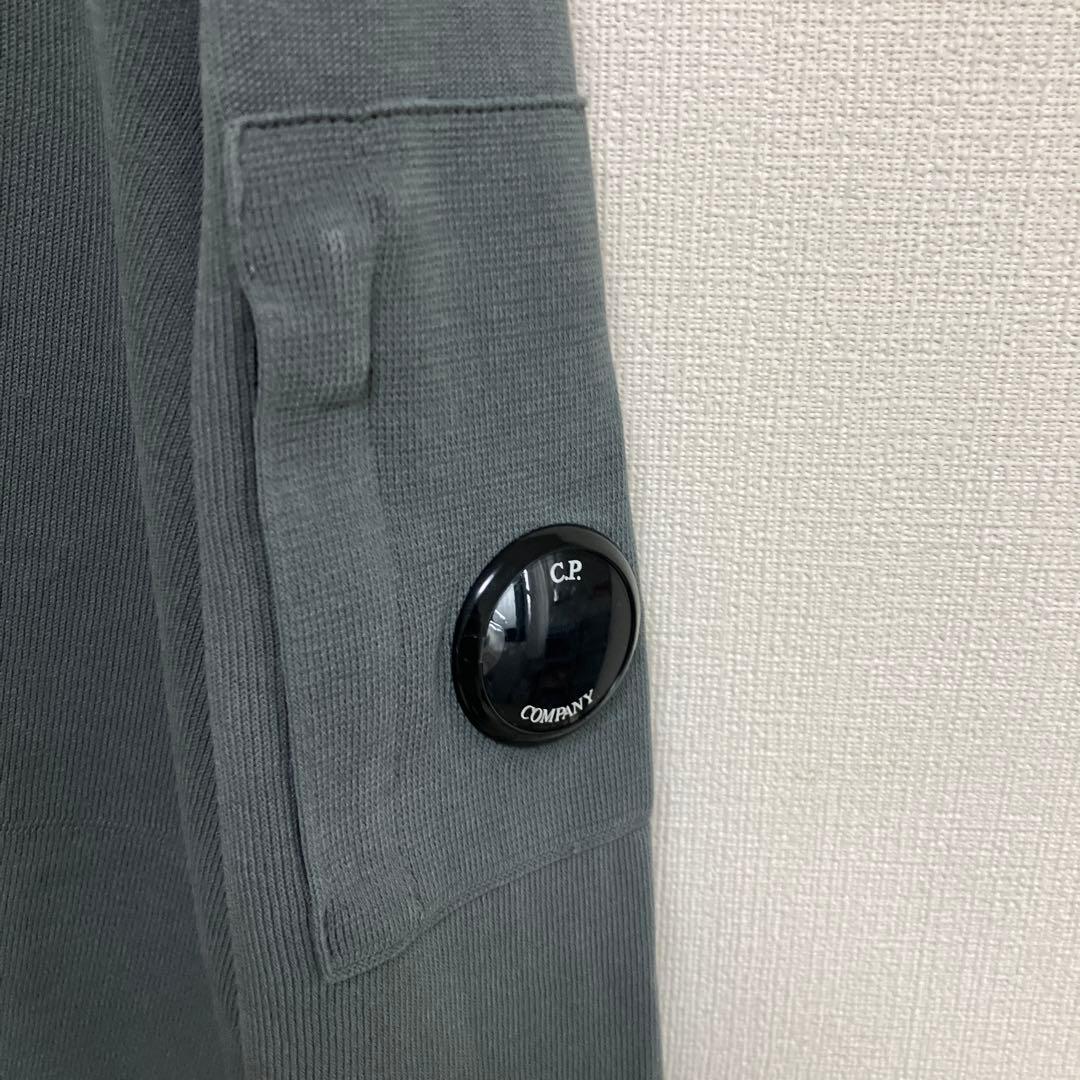 トップス C.P. COMPANY COTTON CREPE CREW NECK KNIT