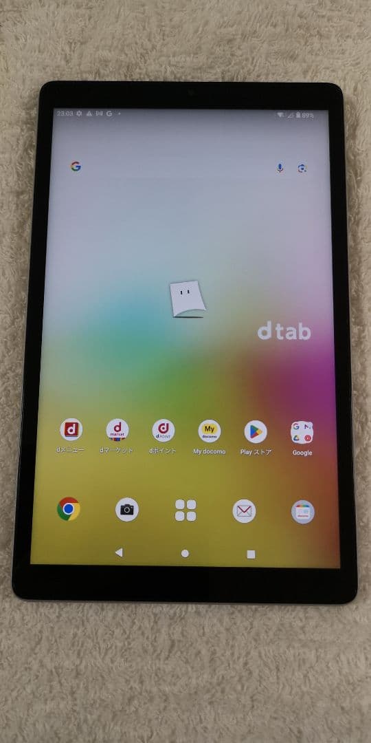 ドコモタブレット d-42A SIMロック解除コード有 7 132