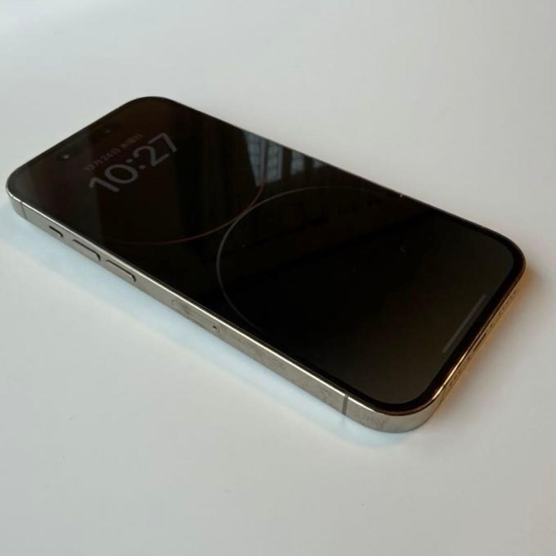 iPhone14 Pro 128GB SIMフリー バッテリー82% ゴールド