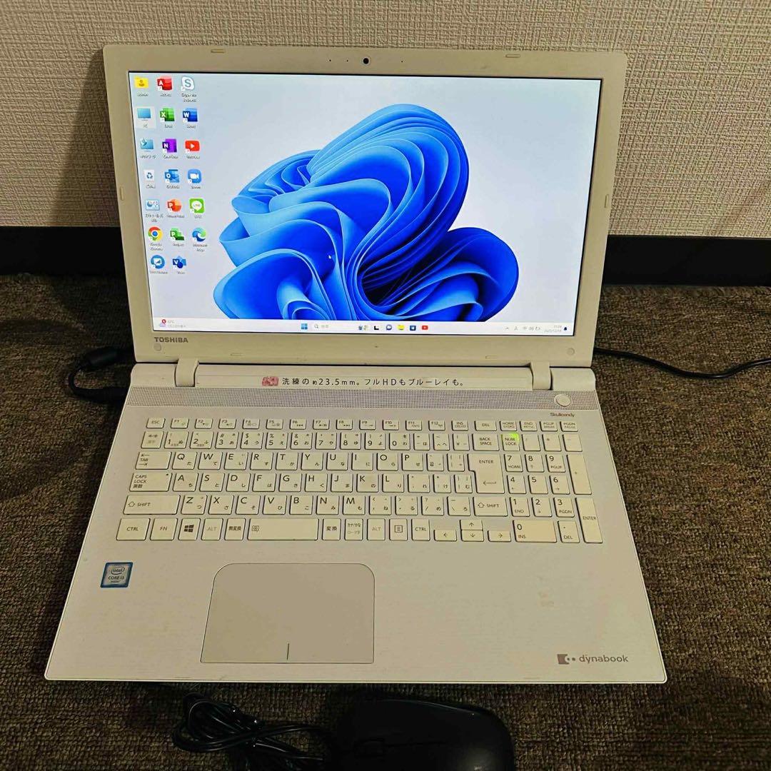 S196 TOSHIBAノートパソコン WEBカメラSSD高速Windows11