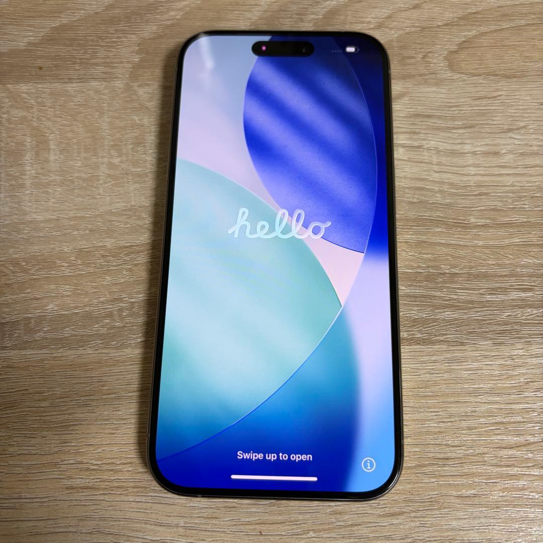 iphone15pro 256GB美品ナチュラルチタニウム