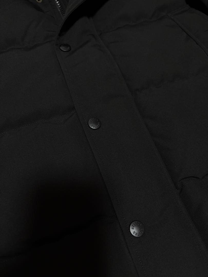 DOWN ダントン フード ダウンジャケット ブラック XS 新品タグ付