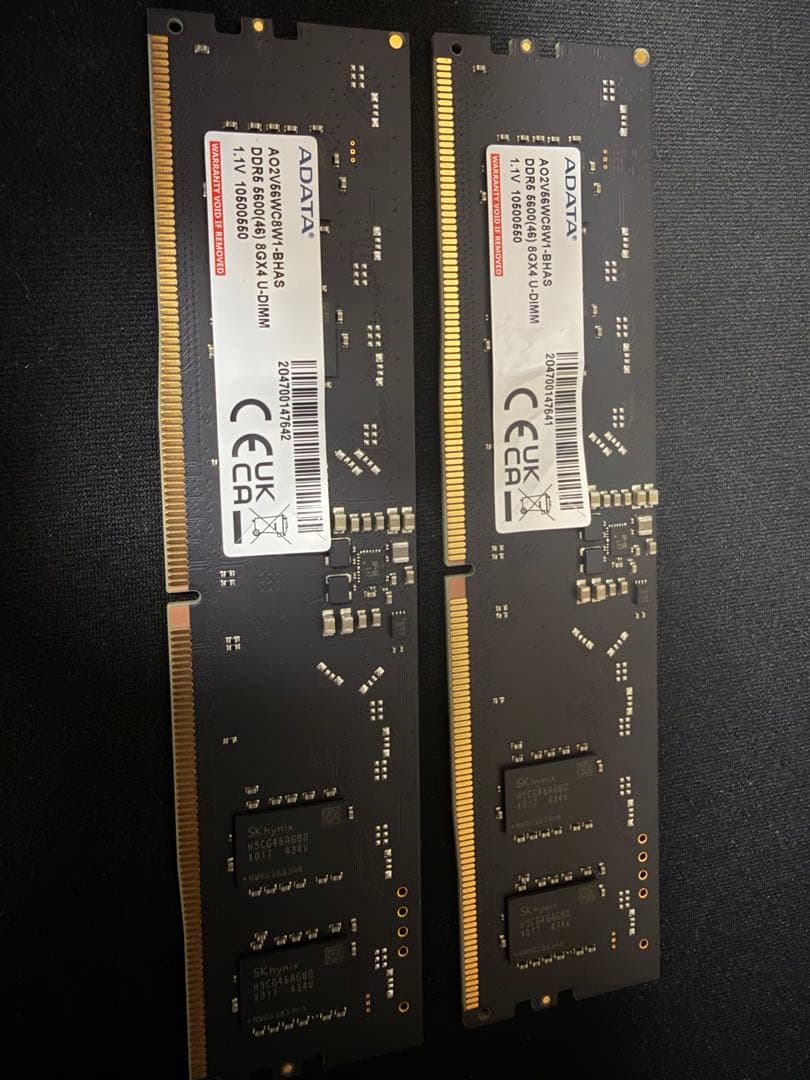 ADATA DDR4 16GB (2x8GB) メモリ