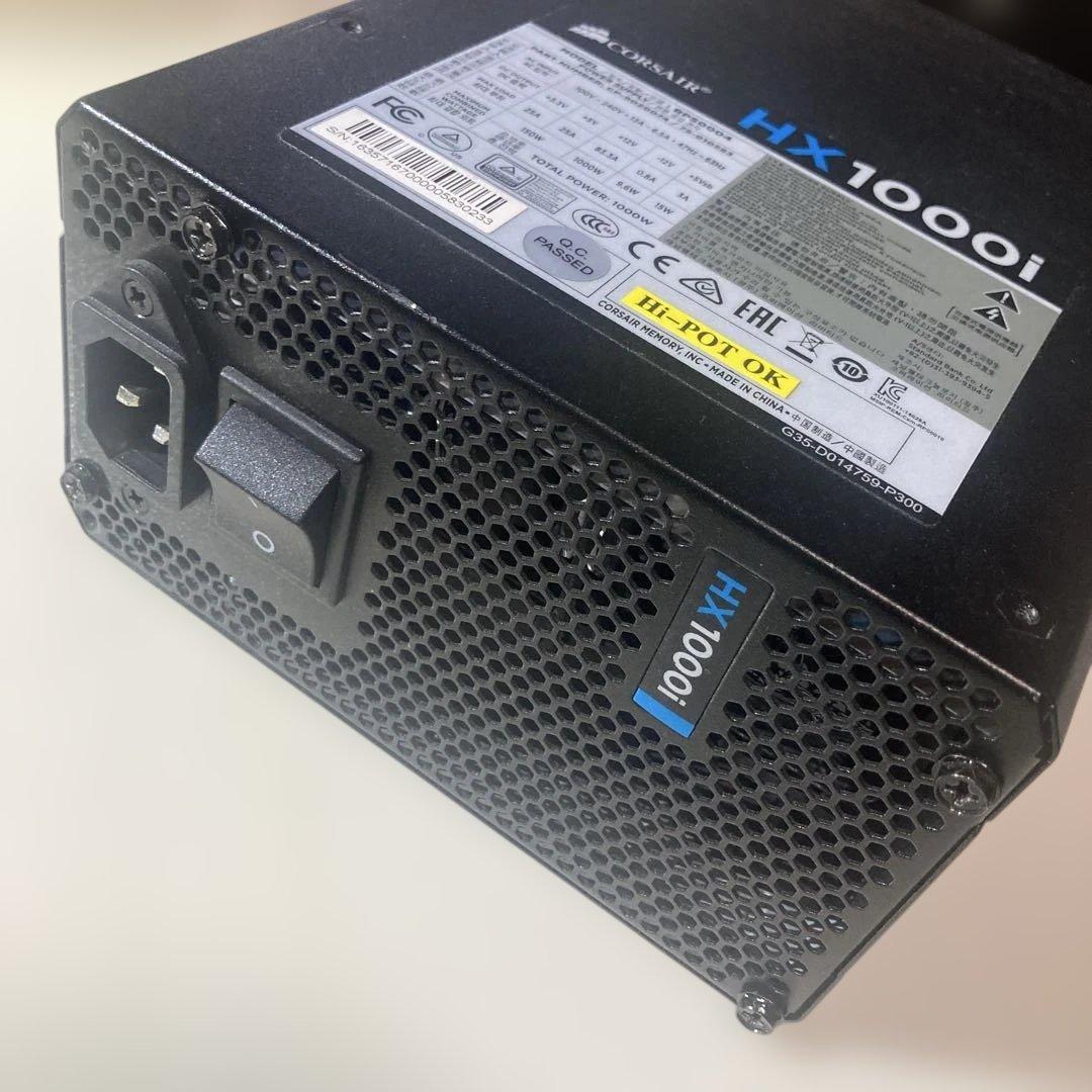 電源ユニット Corsair HX1000i