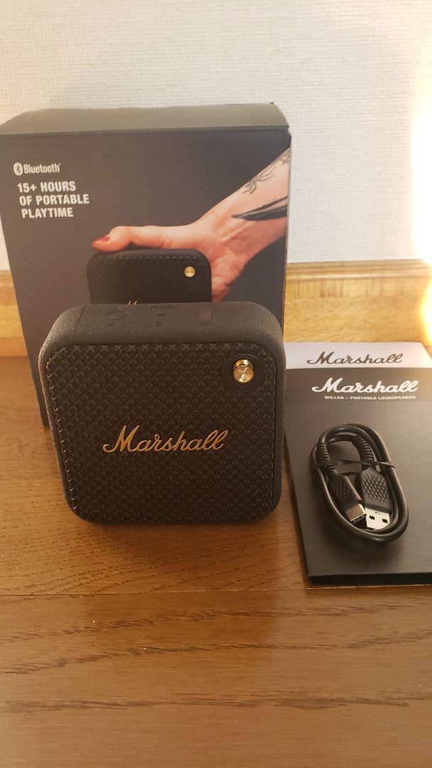 Marshall ワイヤレススピーカー ブラック　WILLEN