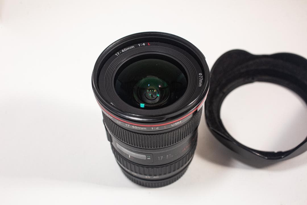 Canon EF 17-40mm f/4L USM レンズ【動作品】
