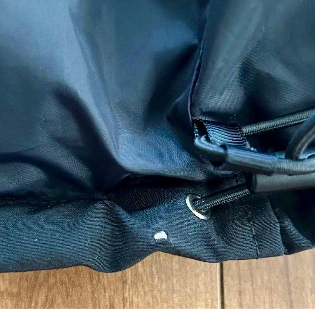 [urari] DANTON ファー付きダウンジャケット　ブラック　34