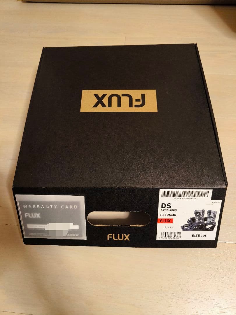 【新品未使用】FLUX DS ビンディング M　24-25　DAVID　グラトリ