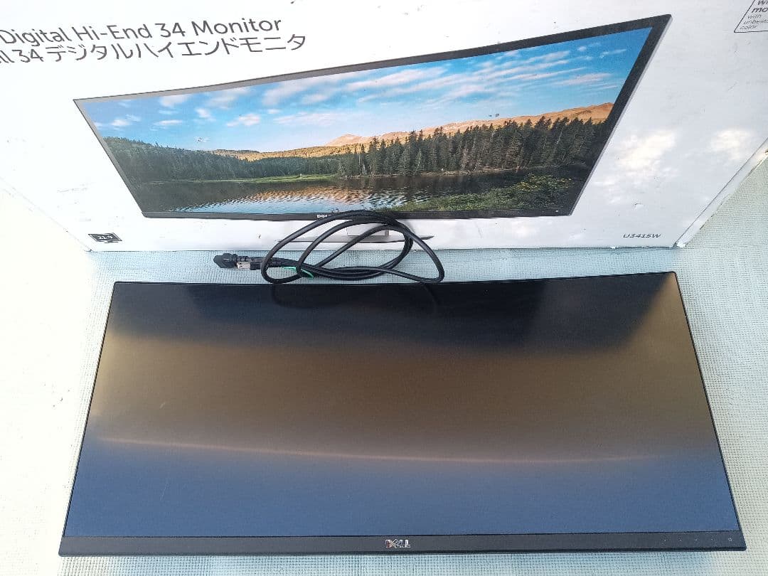 DELL ワイド曲面モニター 34インチ U3415W デル PCディスプレイ