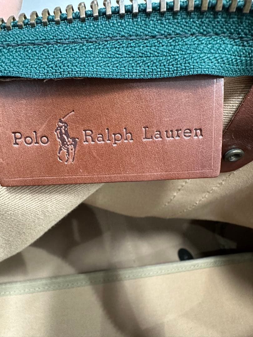 美品！Polo Ralph Lauren ボストンバッグショルダー2wayバック