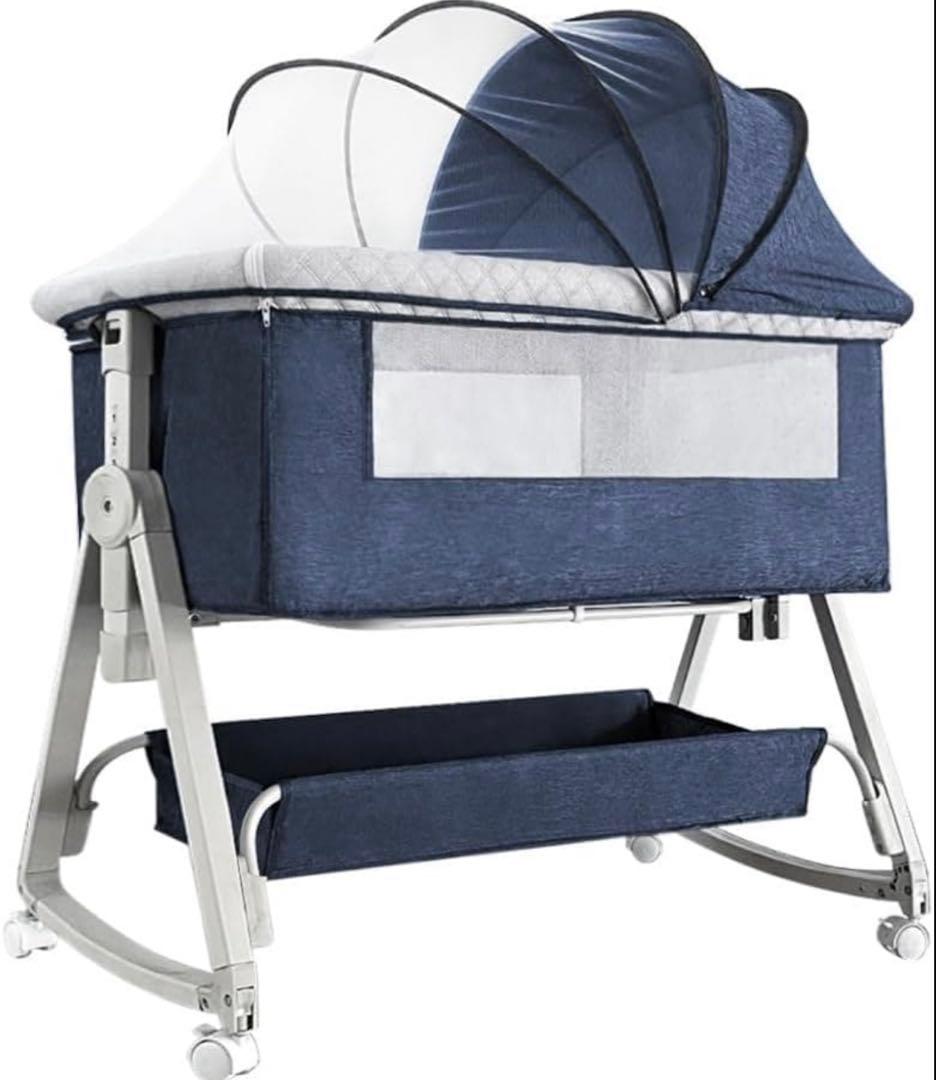 KINO LINPO ベビーベッド 収納付き