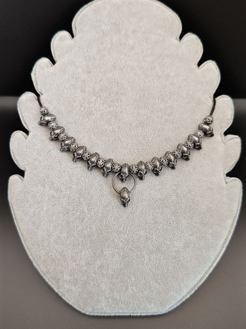 ネクロマンス◎ネックレス◎正規品◎スカル◎シルバー925silver925