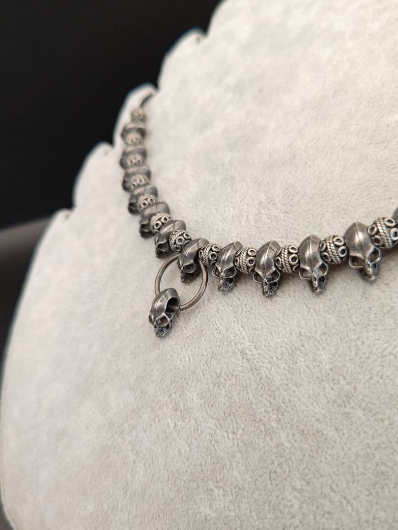 ネクロマンス◎ネックレス◎正規品◎スカル◎シルバー925silver925