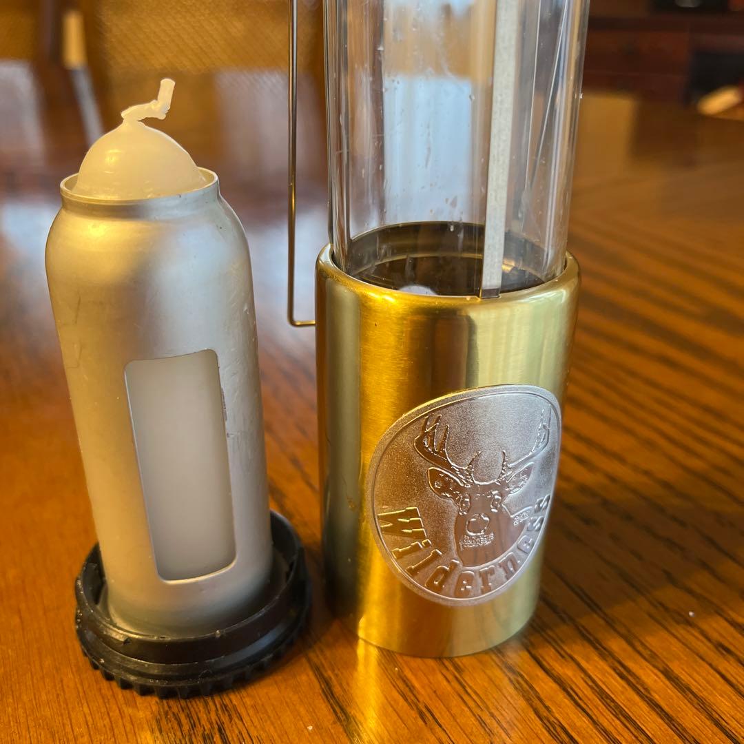 wilderness キャンドルランタン 真鍮