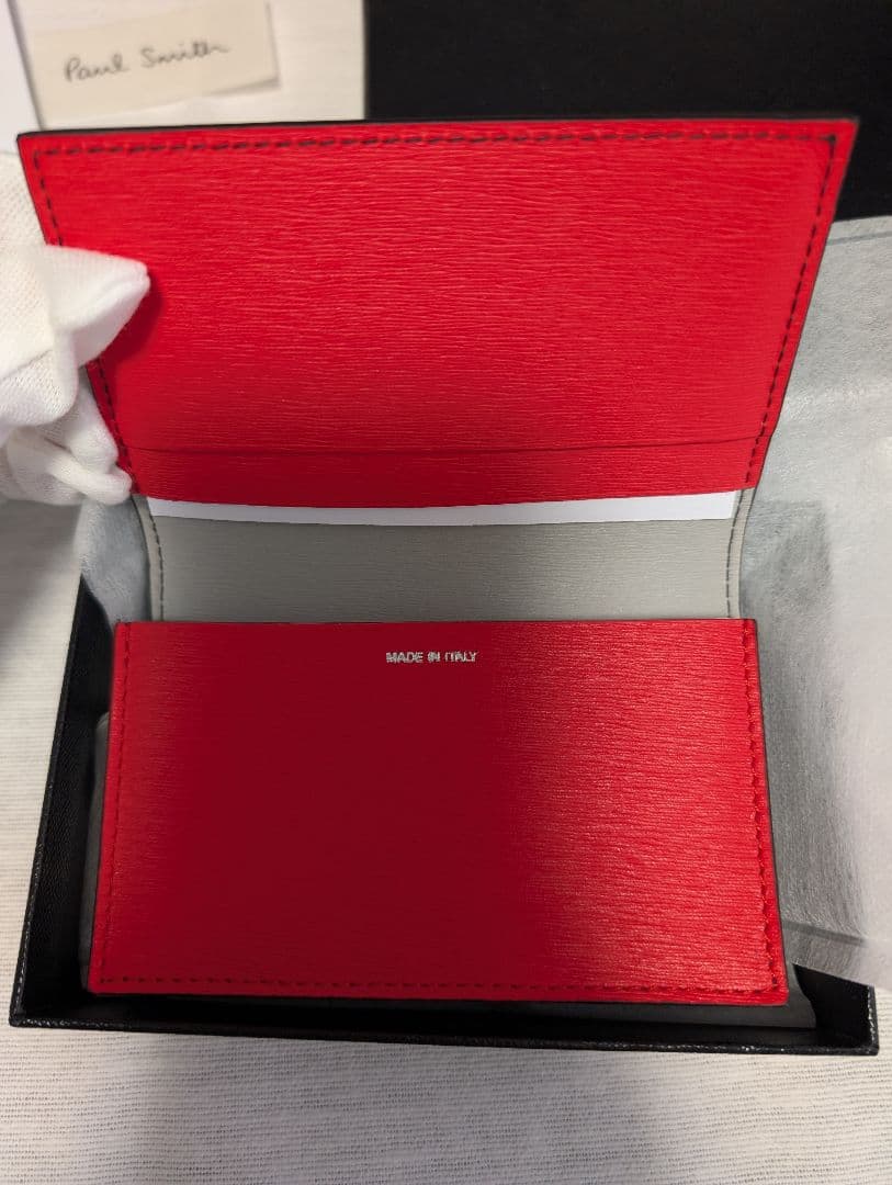 【新品未使用】海外限定 ポールスミス Paul Smith 名刺入れ