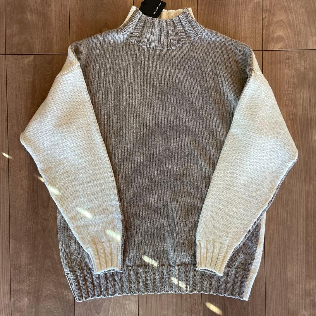 【新品未使用】TAGLIATORE タリアトーレ ニット モックネック 46