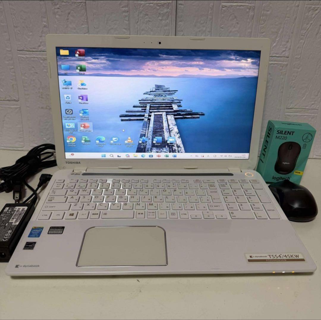 Windows11 オフィス付き　Webカメラ　SSD TOSHIBAノートPC