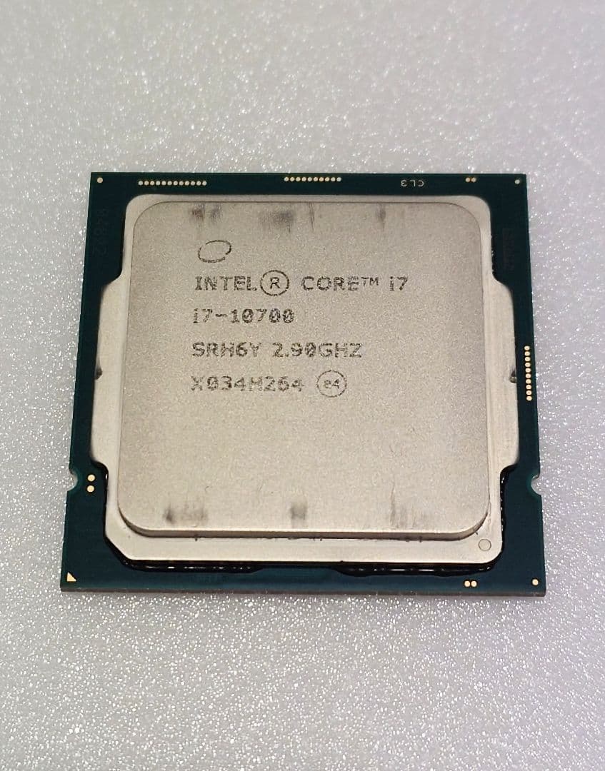 Intel Core i7 10700 CPU 【動作確認済】