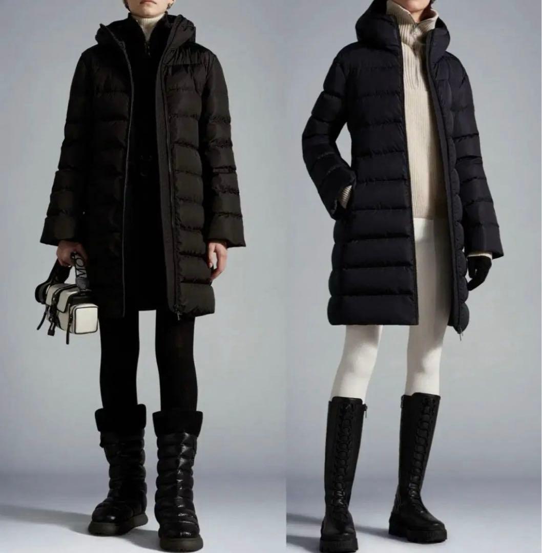 《美品》MONCLER ブラック ダウンジャケット