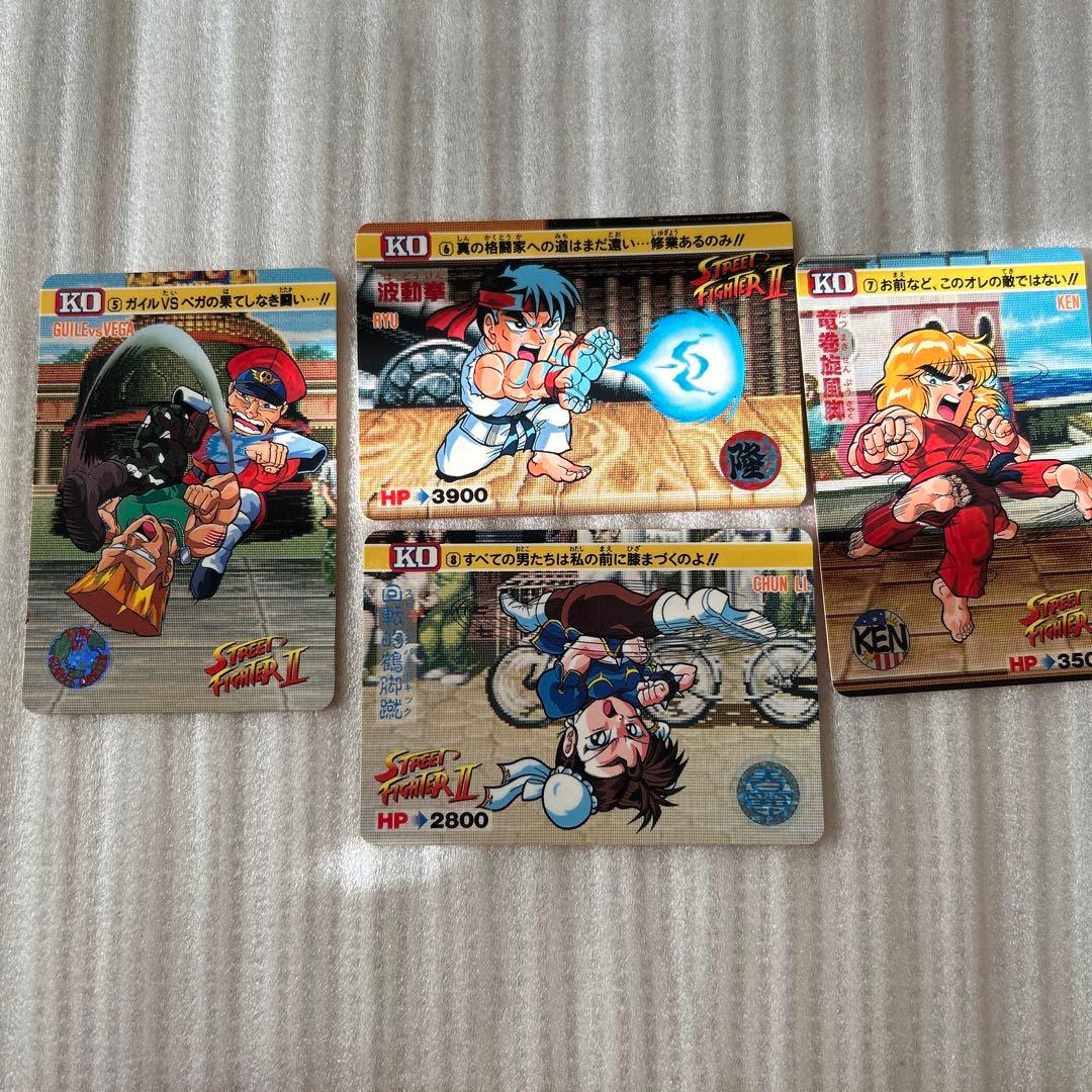 【希少美品】ストリートファイターⅡ カードダス パート1 全21種 コンプ
