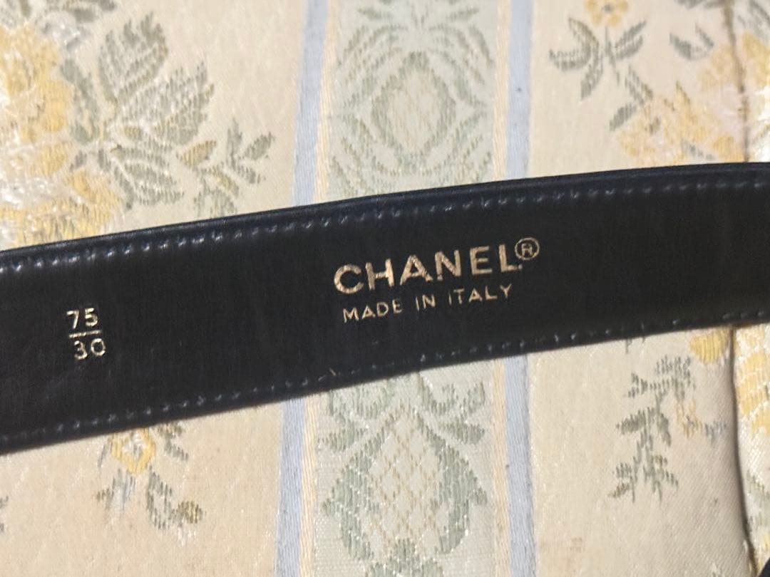 美品 Chanel シャネル ウエストポーチバッグ 黒