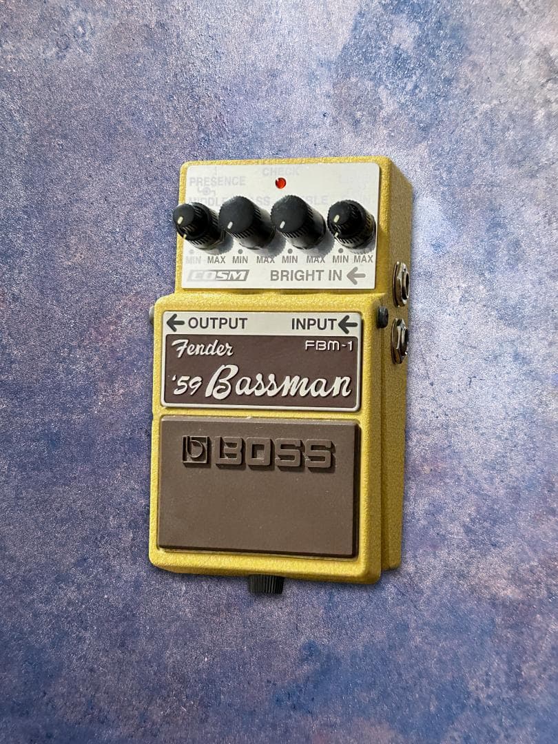 【名器を再現！】BOSS FBM-1 Fender '59 Bassman