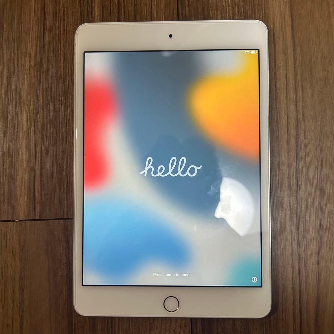 Apple iPadmini4 128GB シルバー 本体