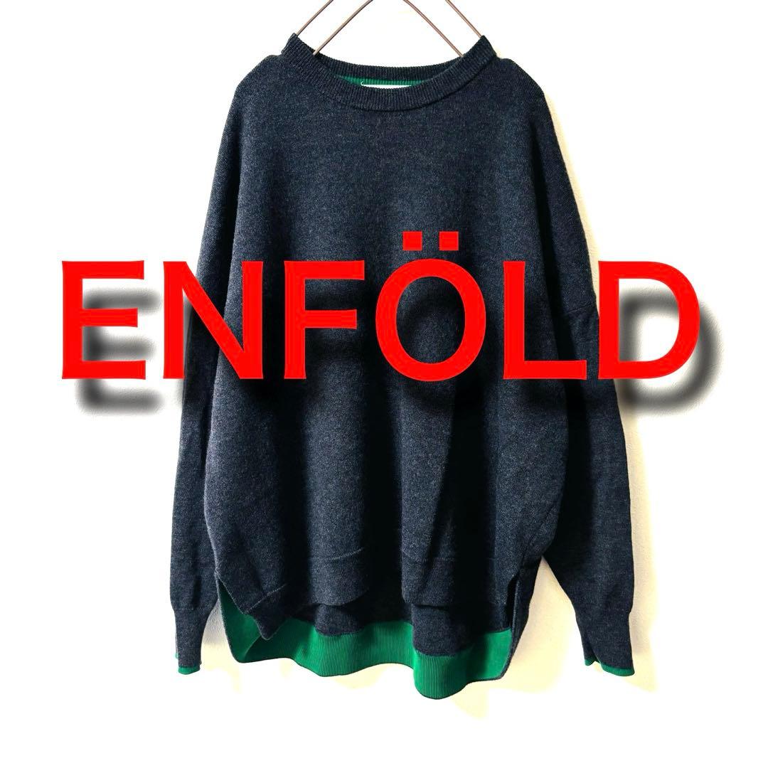 レディース ニット ENFOLD エンフォルド キャッシュタッチニット