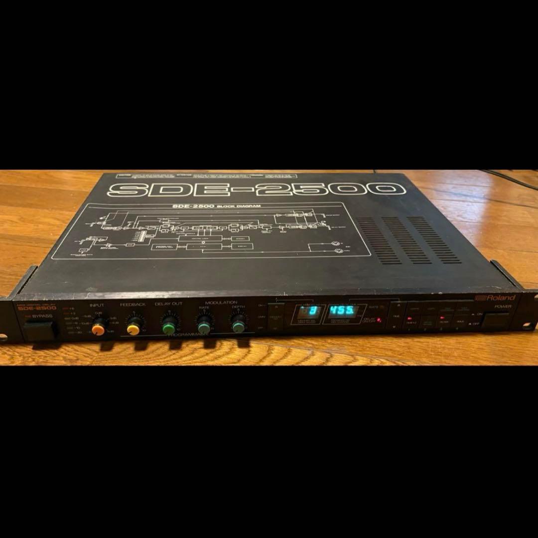 【完動品】Roland SDE-2500 ローランド デジタルディレイ ②