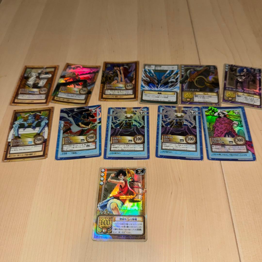 【引退品】旧ワンピースカード　ノーマル172枚　レア12枚