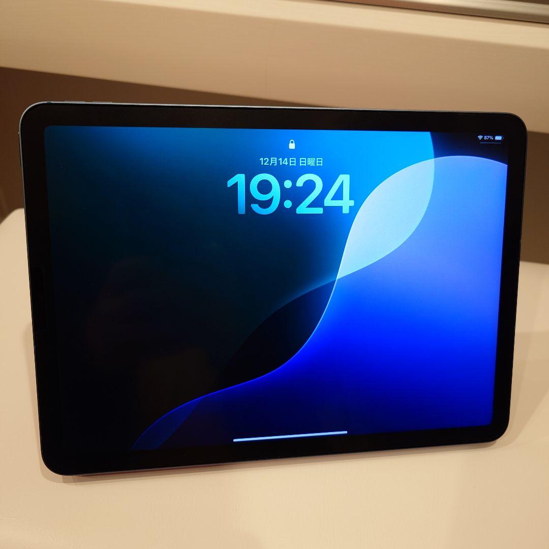 iPad Air第五世代ブルー64GB セルラー 美品純正ケース付き apple