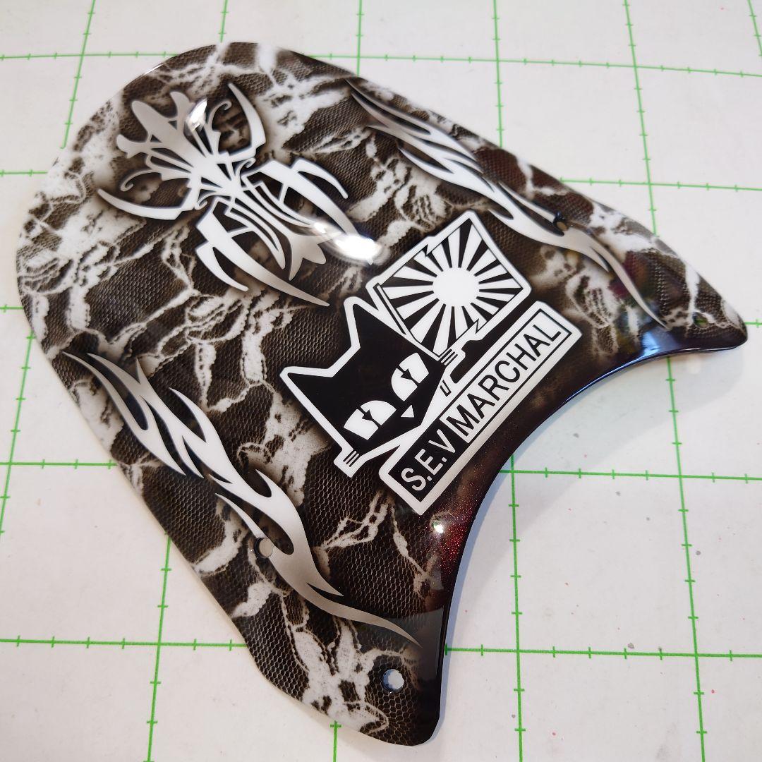 4ミニ　FRP製バイザー　モンキー　ダックス　シャリー　塗装　4mini