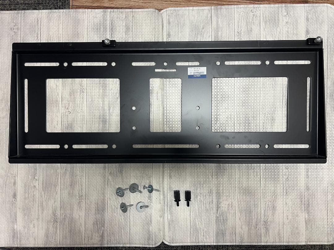 シャープ 4K対応液晶テレビ AQUOS 4T-C50AJ1 壁掛け　画面線あり