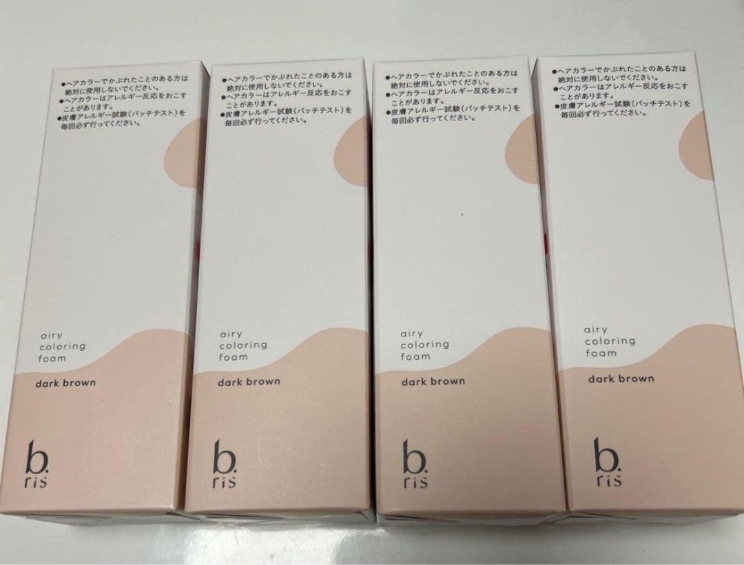 【新品未使用】ビーリス エアリー カラーリングフォーム ダークブラウン