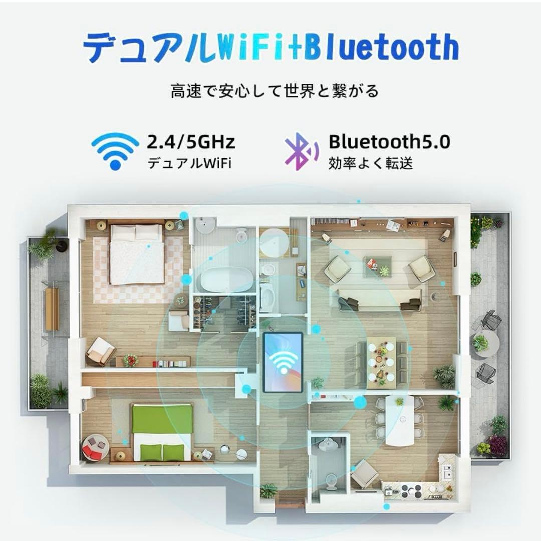 Android 15 タブレット T80 12GB+64GB+2TB拡張　薄型