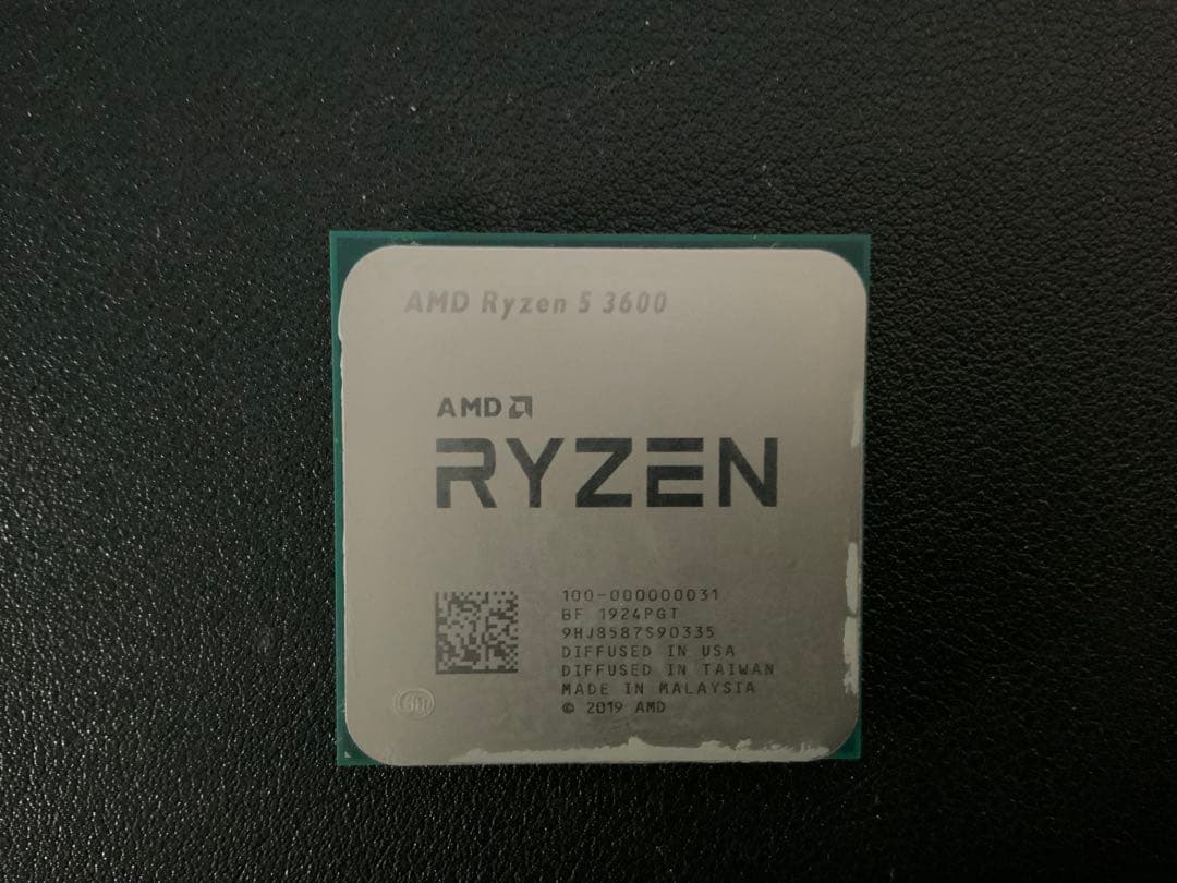 Ryzen5 3600 CPU + クーラー