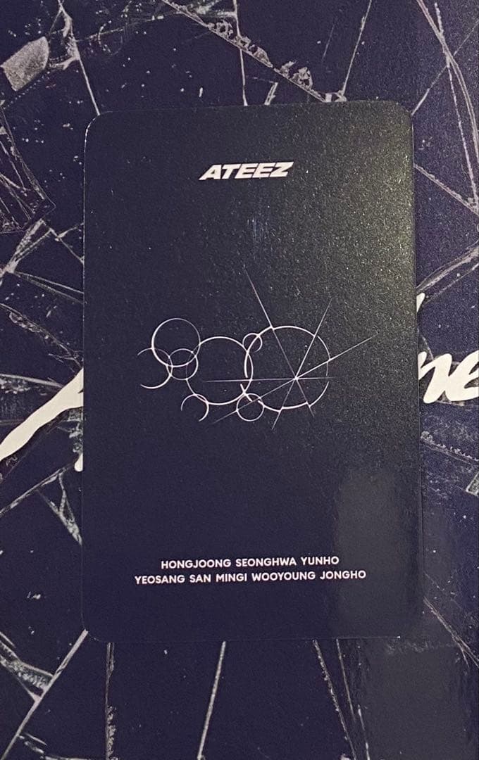 サン ATEEZ adrenaline サノク トレカ