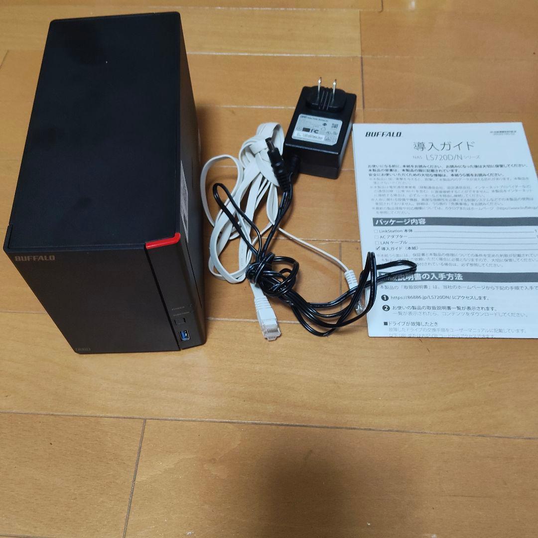 外付けハードディスク・ドライブ BUFFALO LS720D 4TB NAS