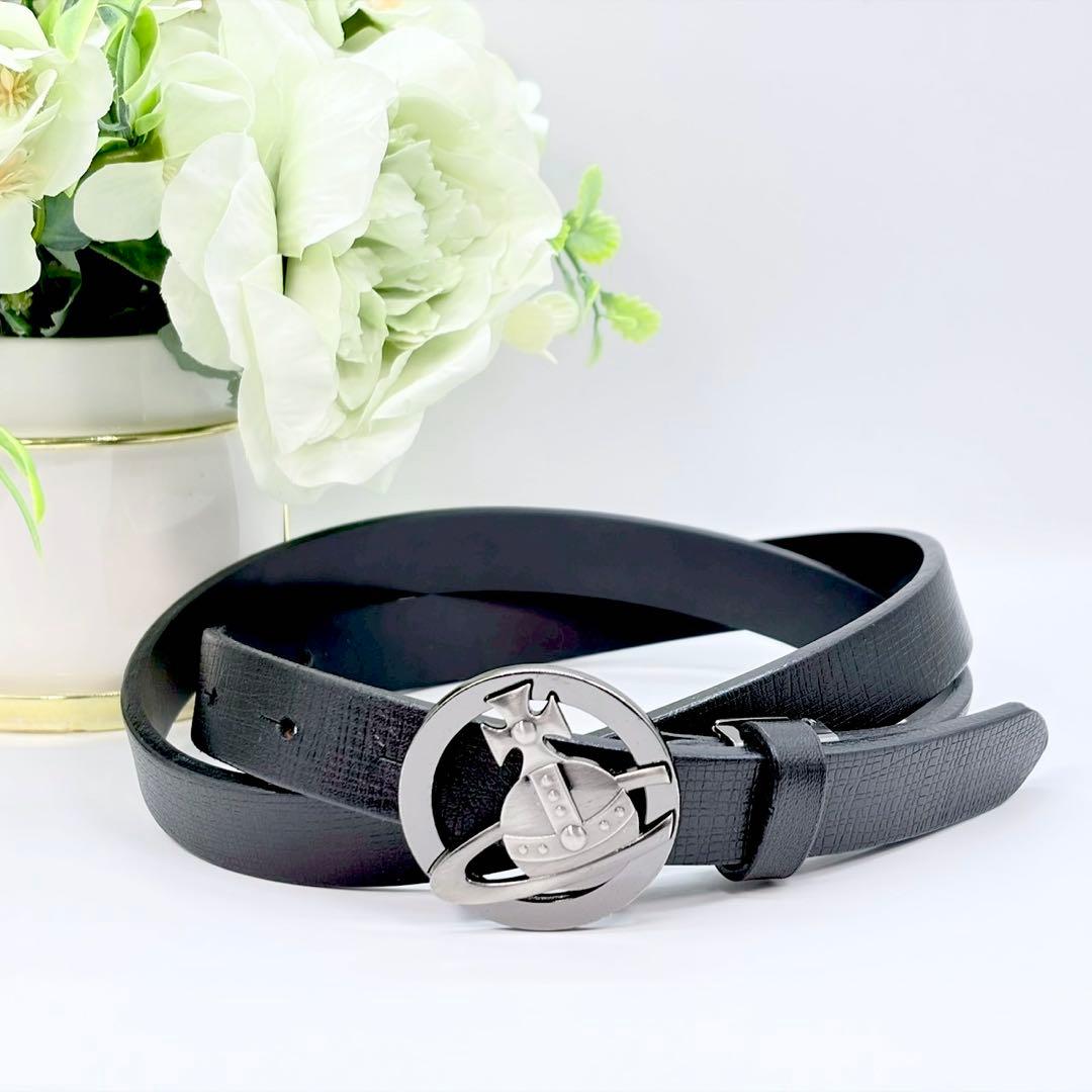 Vivienne Westwood オーブ バックル レザーベルト