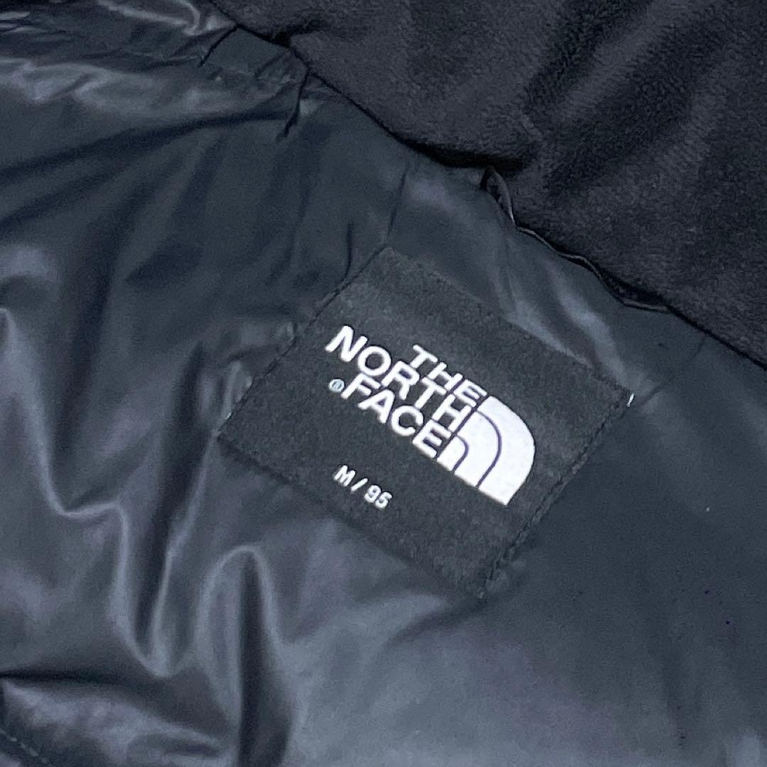 美品　ノースフェイス DRYVENT ダウンジャケット ブラック M フード付き