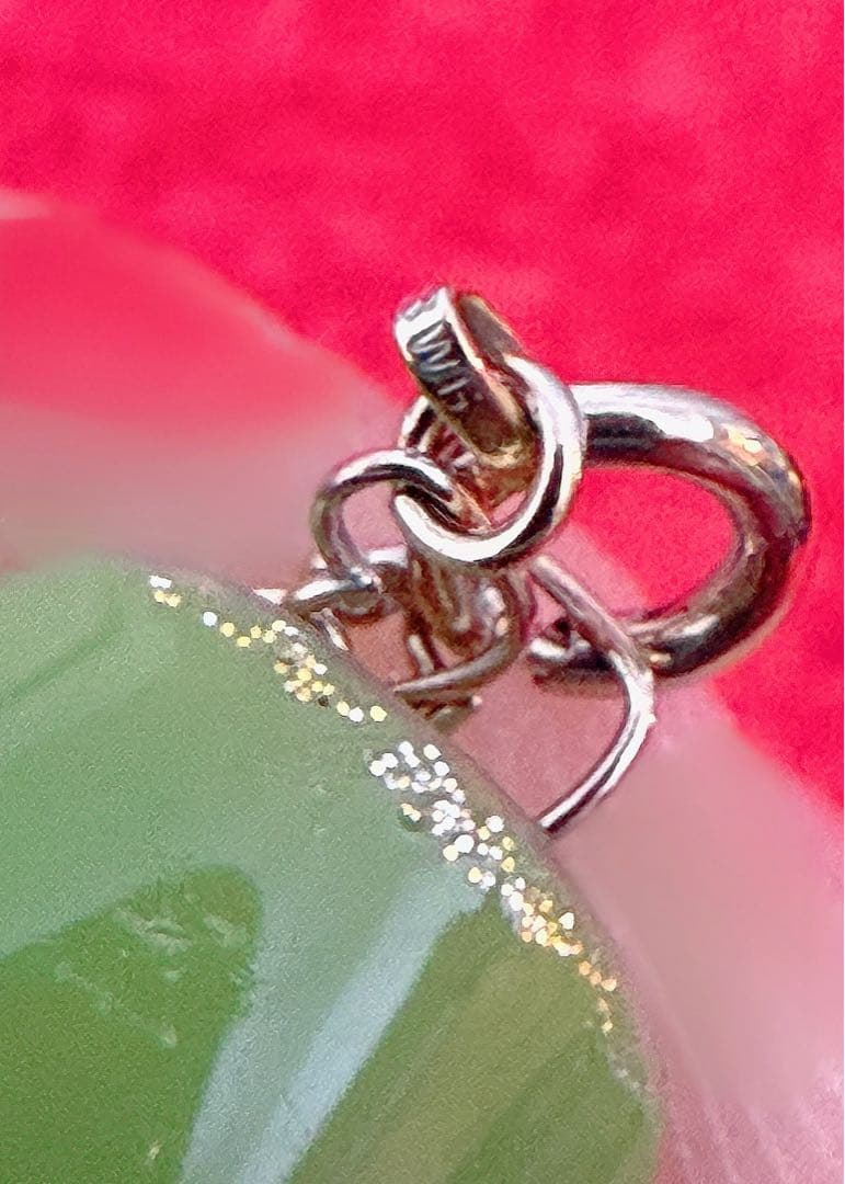 K18WGハートデザインアンクレット