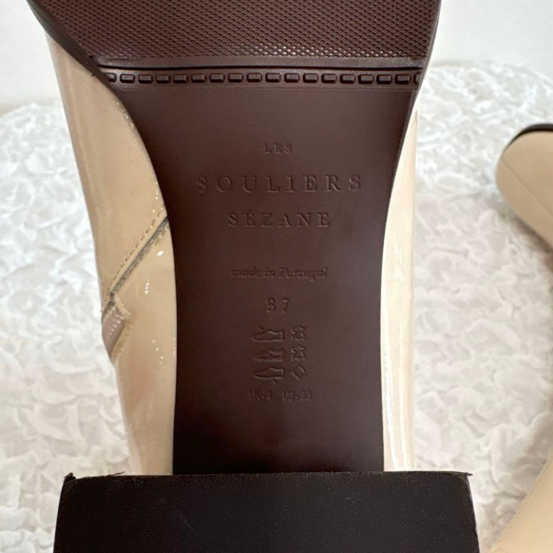 【新品未使用】Sézane セザンヌ エナメル アンクルブーツ