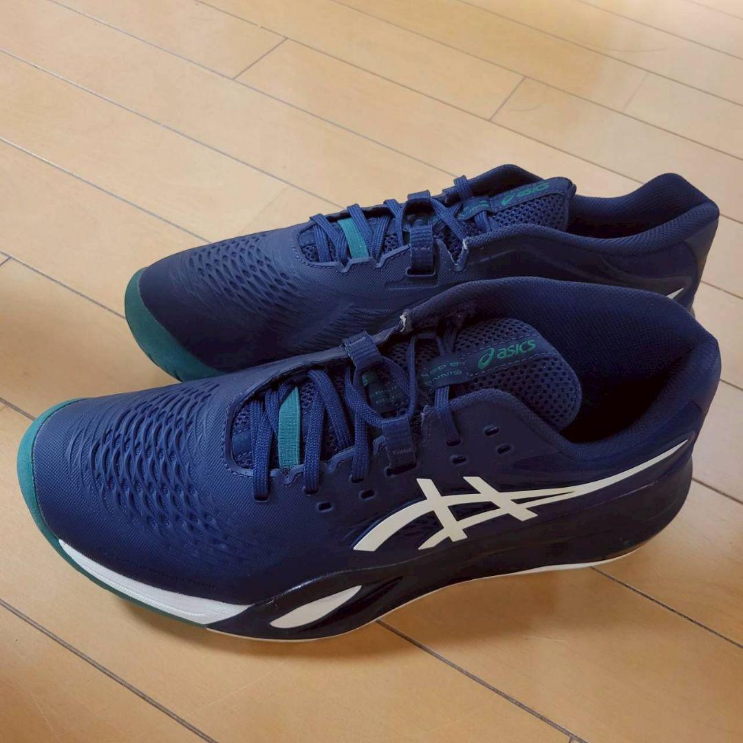 【M-277】asics ゲルレゾリューションX ワイド　27cm