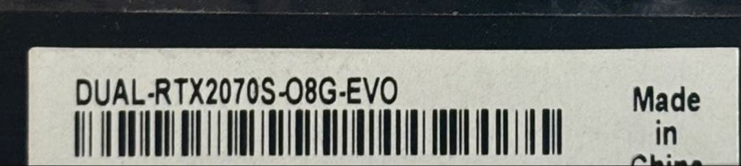 ASUS デュアルファン グラフィックボード