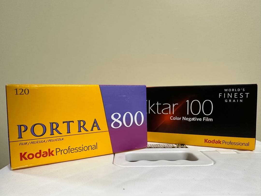 「期間切れ」Kodak Portra 800 Kodak Ektar 100