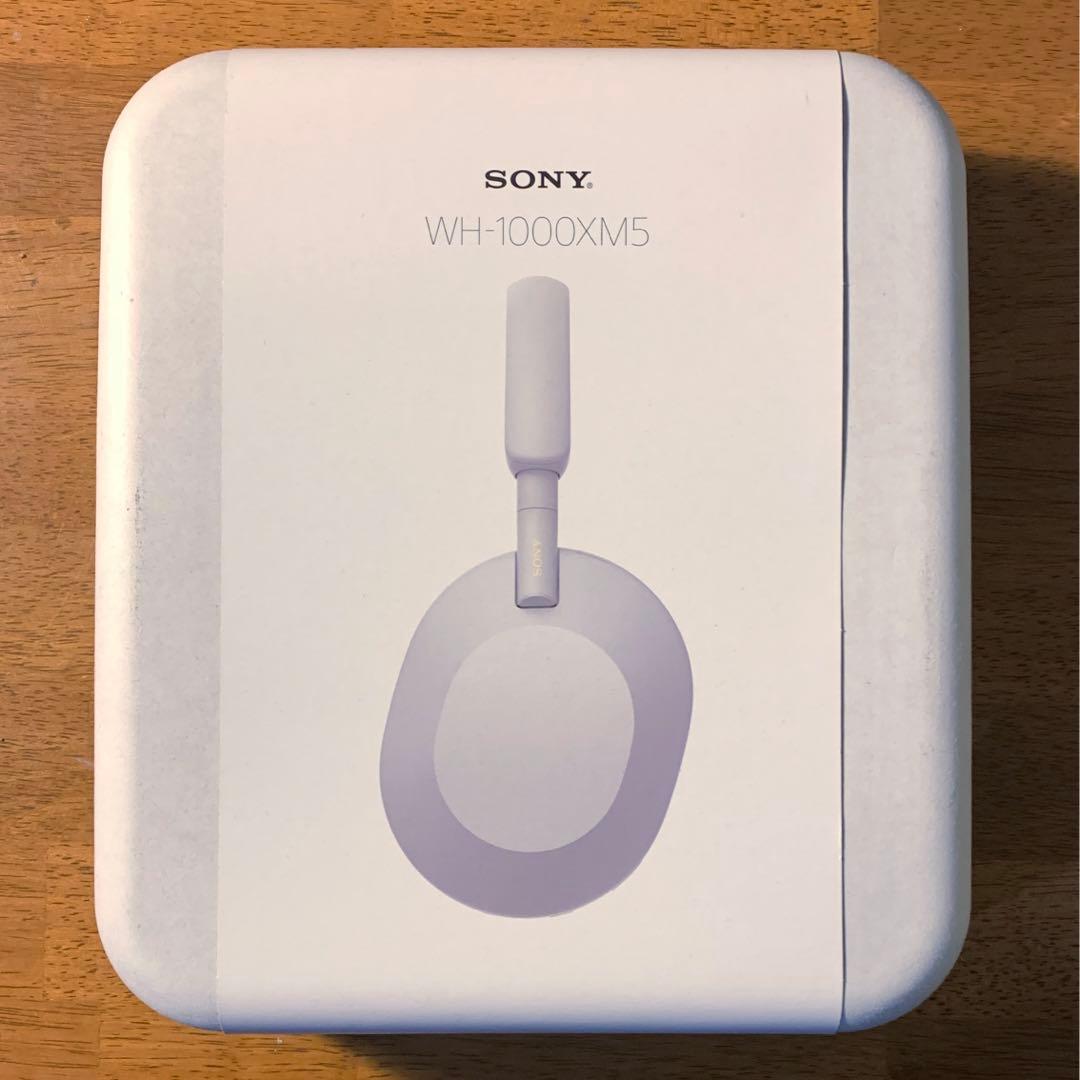 【新品未開封】 Sony WH-1000XM5 プラチナシルバー