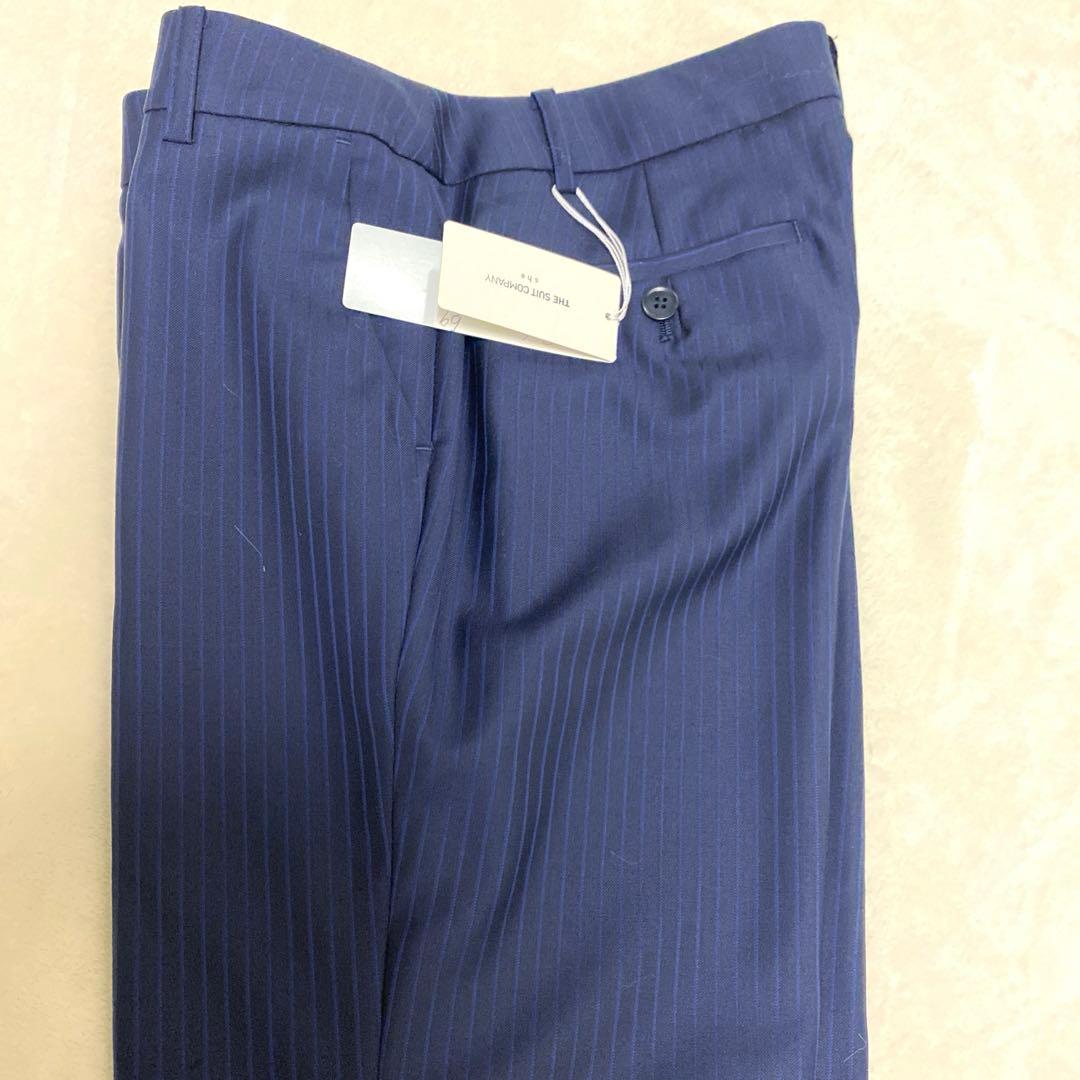 【新品タグ付き】ザスーツカンパニーパンツスーツ　REDA ストレッチ Lサイズ